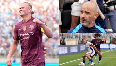 Enzo Maresca ball already looks broken - but Erling Haaland is primed for another monster season: Winners & losers as Man City's youngsters embarrass Chelsea in friendly | Goal.com Malaysia