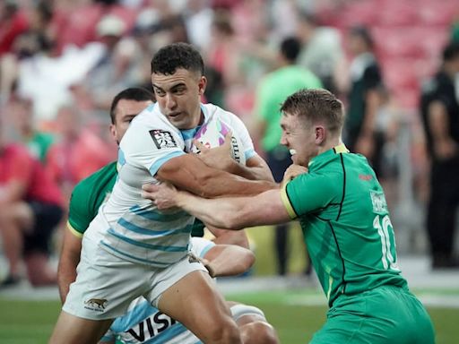 Los Pumas 7s perdieron ante Irlanda y jugarán por el quinto puesto en Singapur