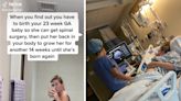 A pregnant woman's rare surgery to treat her unborn child: Doctors took her fetus out of the womb, operated, then put it back to carry to term