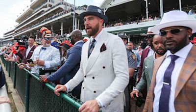 Travis Kelce, Aaron Rodgers, other NFL stars descend on Louisville for Kentucky Derby