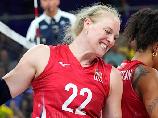 US women’s volleyball prevailed in a 5-set ‘dogfight’ vs. Brazil to play for Olympic gold