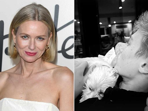 Naomi Watts Shares Sweet Photo of Son Sasha, 17, Cuddling a Dog: 'He's Home'