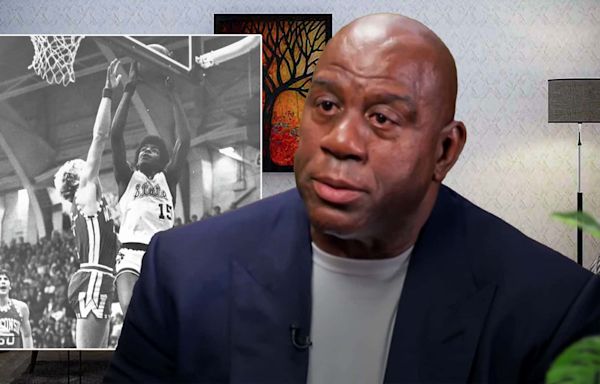 Magic Johnson's heartbreaking reaction to death of ex-Michigan State teammate