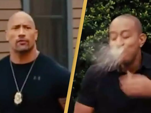 The Rock's insult made Ludacris break character but was used in final Fast and Furious film