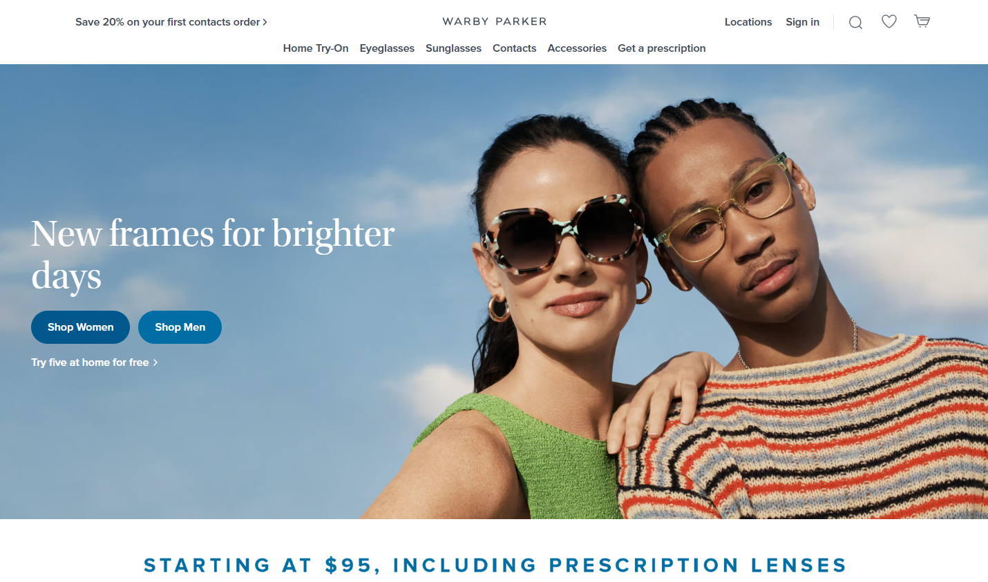 Warby Parker grows ecommerce sales as it expands physical-store business