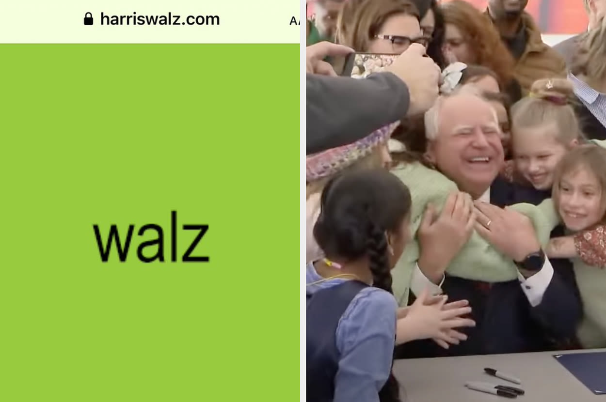 "Harris/Walz Vs. Weirdo/Couch": 35 Of The Funniest And Best Reactions To Kamala Harris Selecting Tim Walz As Her VP
