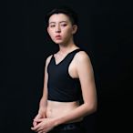 【T-STUDIO】VCOOL涼感體驗/涼感機能粘式半身束胸內衣(黑)