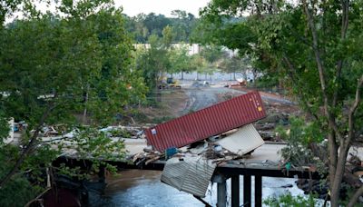 Live: VP Harris meets with federal emergency agency after Helene