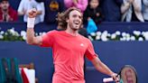 Stefanos Tsitsipas climbs Barcelona "mountain" after saving match points to edge Diaz Acosta | Tennis.com