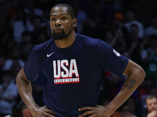 Durant se pierde otro amistoso, pero permanecerá con el Team USA