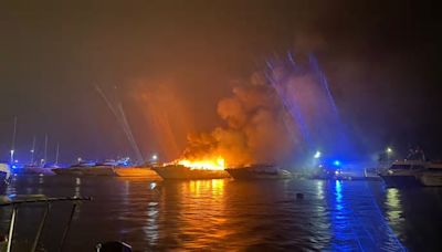 Bateaux incendiés à Saint-Laurent-du-Var: une enquête ouverte pour "dégradations volontaires"