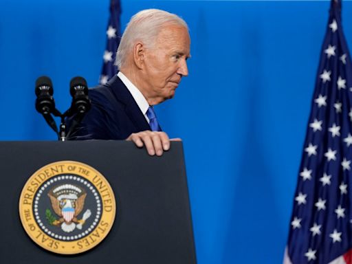 Biden’s highly choreographed ‘big boy’ presser wasn’t enough to reassure wobbly Democrats