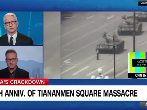 WATCH: China Takes CNN Off The Air As Anderson Cooper Marks 35 Years Since Tiananmen Square Massacre