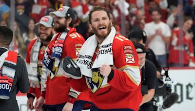 'Couldn't let Edmonton win': Matthew Tkachuk shouts out Flames fans after Stanley Cup victory