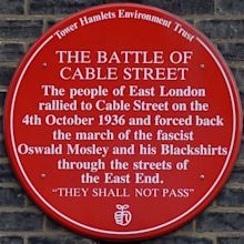 Cable Street – The Battle and the Mural – Journey to Justice