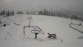 "It's Dumping"- Heavy Snow Falling At Canadian Ski Resort