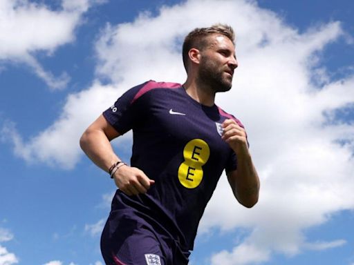 Luke Shaw returns to England full training ahead of Slovenia clash