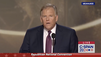 Former US Rep. Rogers attacks Biden on economy and EVs in RNC speech
