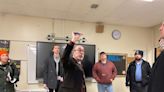 Lockport residents tour Central Campus, where ceiling collapsed, ahead of March referendum