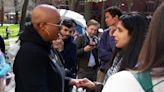 Rep. Pressley Visits Harvard Encampment, Says Students Should Not Face Disciplinary Action | News | The Harvard Crimson