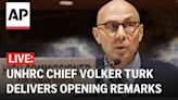 LIVE: UNHRC Chief Volker Turk delivers opening remarks at summer session