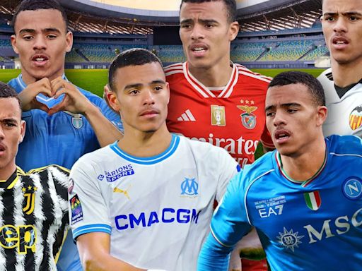 Greenwood's six transfer options revealed as European giants swoop for forward