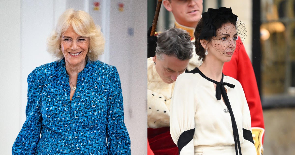 Queen Camilla Spotted Chatting With Rose Hanbury