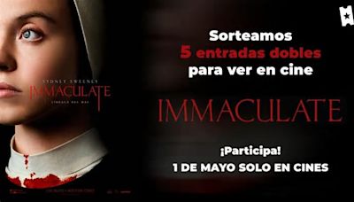 Disfruta de 'Immaculate' en la gran pantalla: Sorteamos 5 entradas para ver en cines la película de terror protagonizada por Sydney Sweeney