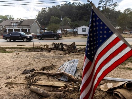 US officials struggle to quash Hurricane Helene conspiracy theories