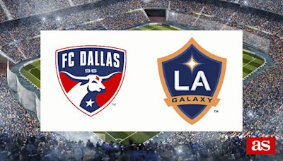 FC Dallas vs Los Angeles Galaxy: estadísticas previas y datos en directo | MLS - Liga USA 2024