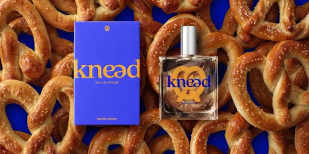 Auntie Anne’s is releasing a perfume based on its buttery pretzels