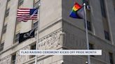 Flag-raising ceremony at Bronx Borough Hall kicks off Pride Month