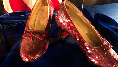 Judy Garland's hometown is raising funds to purchase stolen ‘Wizard of Oz’ ruby slippers