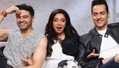 WATCH: Anupamaa's Gaurav Khanna and Sudhanshu Pandey pull Rupali Ganguly's leg in fun banter: 'You'll cry today'