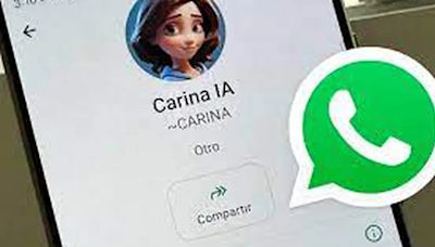 Así podés activar a Carina IA, la Inteligencia Artificial gratis en WhatsApp | Por las redes