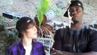 Reviven "espeluznante" video de Diddy con Justin Bieber, cuando el cantante tenía 15 años