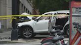 Elderly woman killed after suspect steals vehicle, crashes into building near DC US Attorney's Office: Police