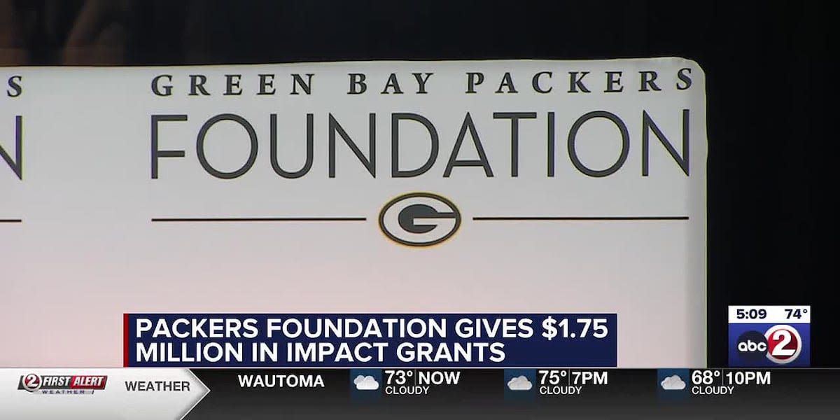 Green Bay Packers Foundation awards $1.75 million in impact grants to Wisconsin nonprofits