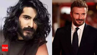 Throwback: When Harsh Varrdhan Kapoor was trolled over photo with David Beckham, “Usne ye nahi poochha ki tu hai kaun?" - Times of India