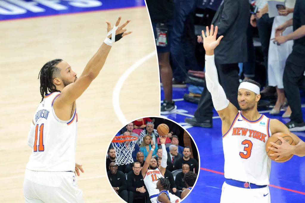 Jalen Brunson, Knicks close out thrilling Game 6 to clinch series over 76ers