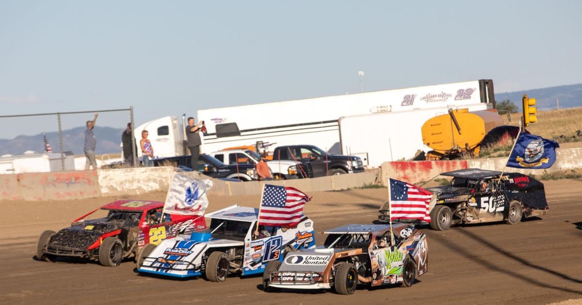 At Casper Speedway, racers honor a different founding father