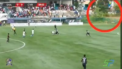 WATCH: Part of Bengaluru football stadium stand collapses during match, injuring six