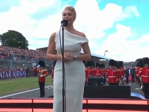 Hannah Waddingham branded 'amazing' following Grand Prix performance