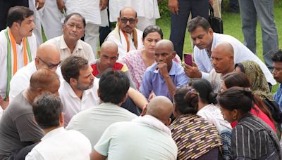 Grieving families of Hathras stampede victims say Rahul Gandhi promised he'd push for higher ex gratia, other aid