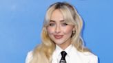 Sabrina Carpenter’s white blazer dress is office siren with a French girl twist