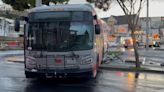 SF Muni bus involved in crash on Mission Street