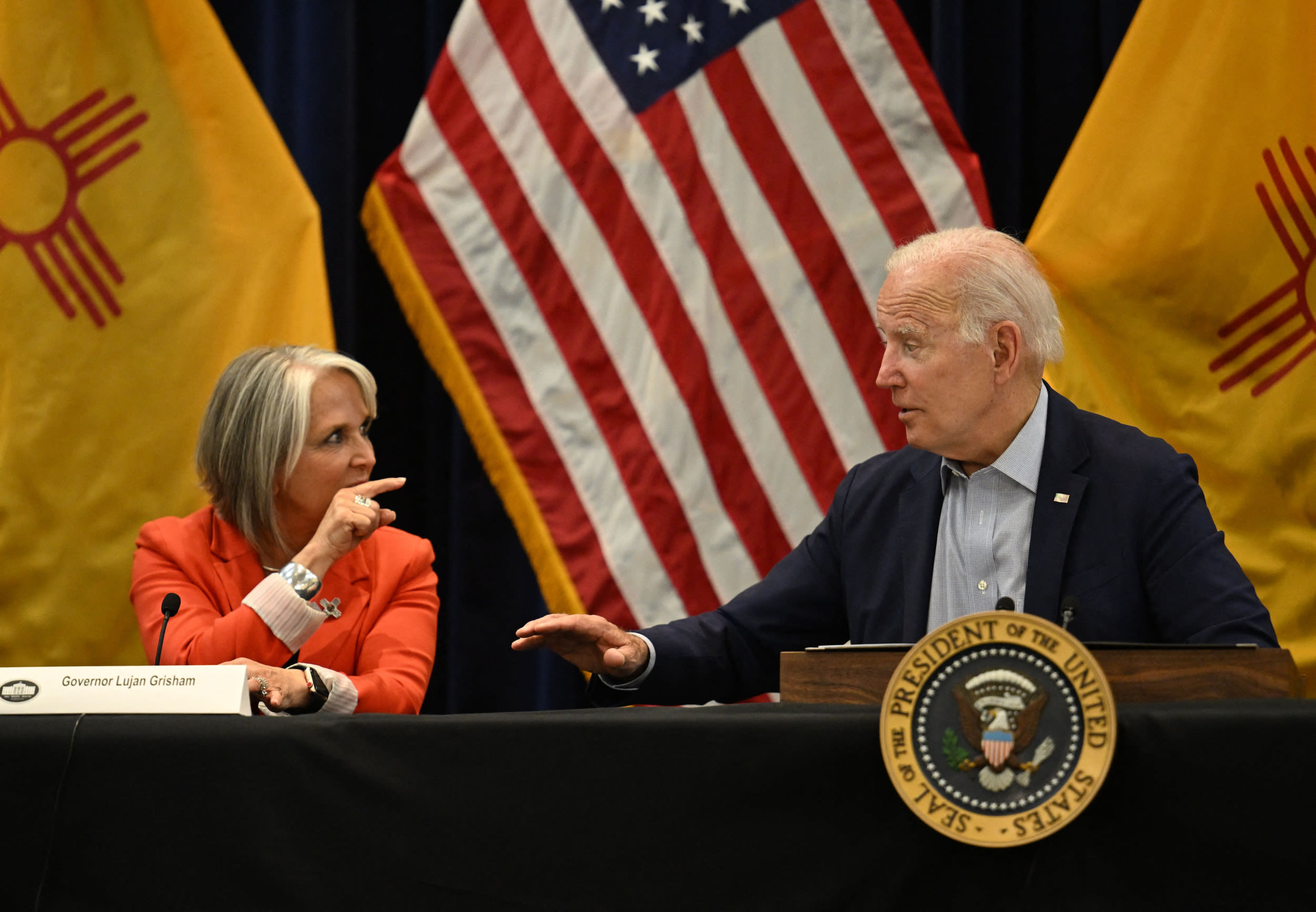 Democratic governor suggests Biden admin "persecuting" her state