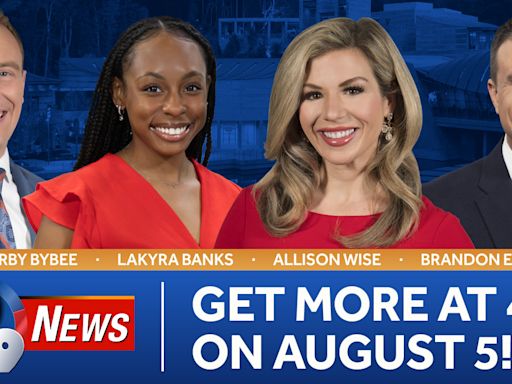 KHBS-KHOG Fort Smith, Arkansas, Premieres 4 P.M. News in August