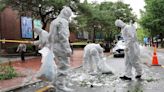 Globos de basura de Corea del Norte caen cerca de la oficina presidencial de Corea del Sur