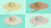 This packable Baggu sun hat is a beach day essential